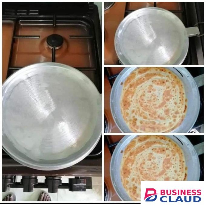 Heavy Duty Aluminium Nonstick Chapati Pan With Handle