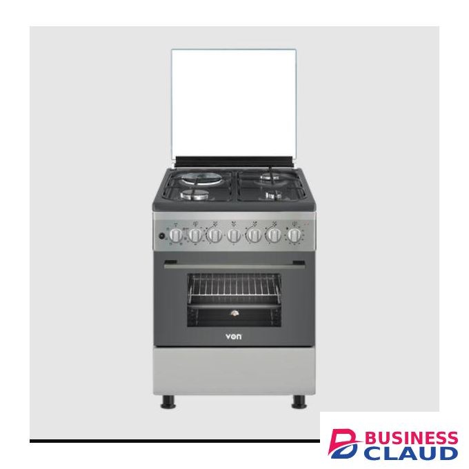 VON Standing Cooker 3 Gas + 1 Electric - VCF553161FFD, Dove Grey