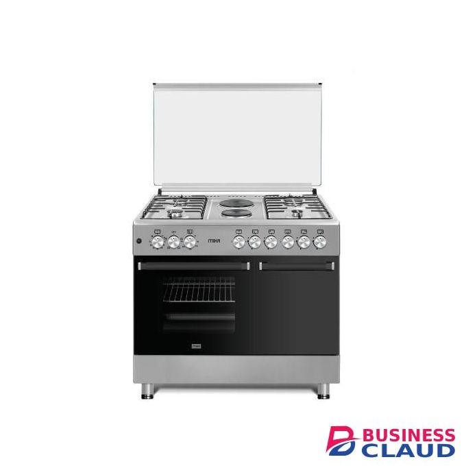 Mika Series 90cm X 60cm, 4 GAS POOL JET BURNERS + 2 RAPID HOT PLATES