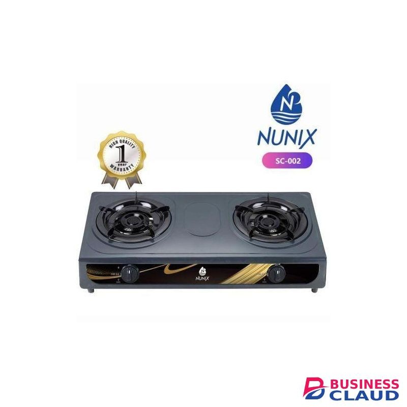 Nunix 2 Burner Table Top Gas Stove