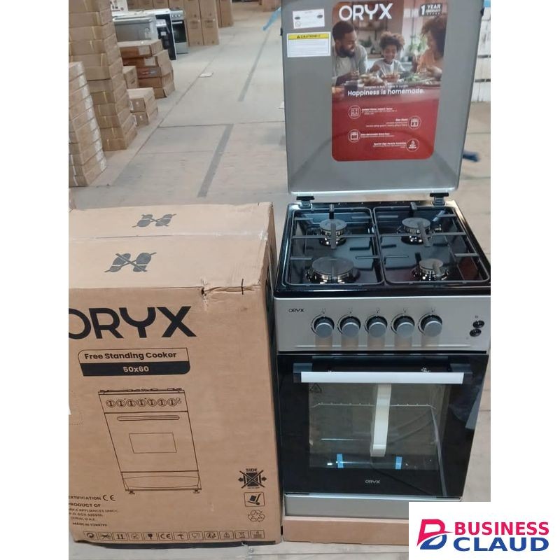 Oryx 50 x 60, Full Gas Standing Cooker + Gas Oven