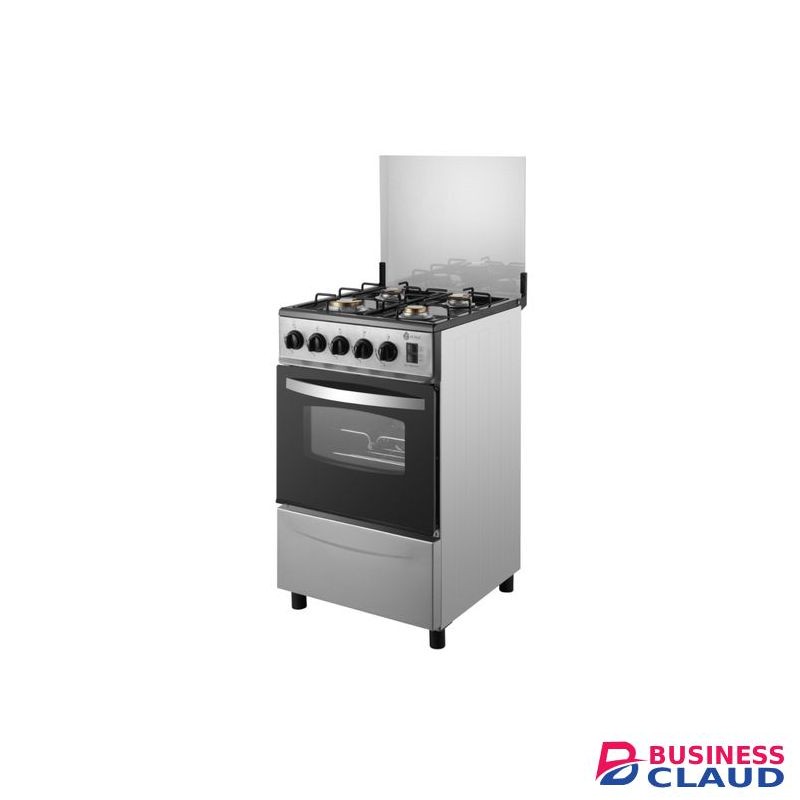 Nunix Free Standing 4 Gas Burner Cooker With Oven (Auto Ignition)
