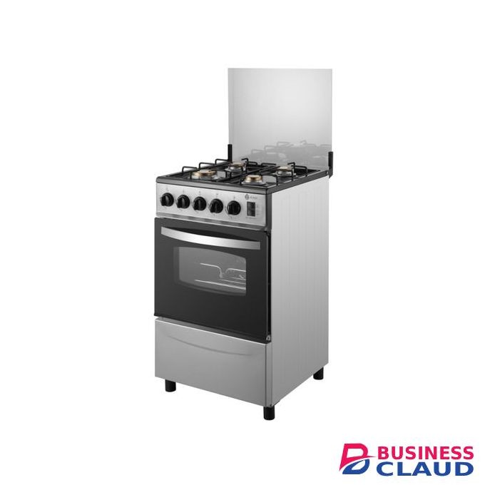 Nunix Free Standing 4 Gas Burner Cooker With Oven (Auto Ignition)