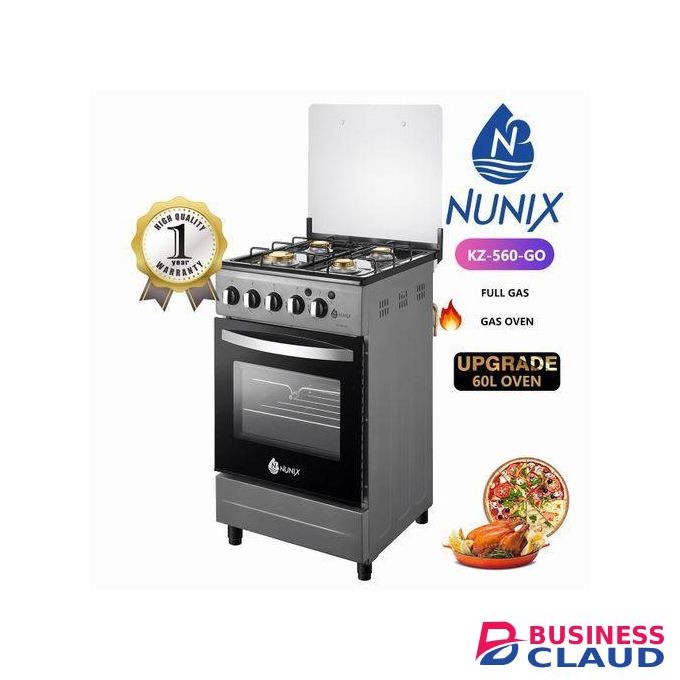 Nunix Cooker Full Gas Gas oven 50*55cm.