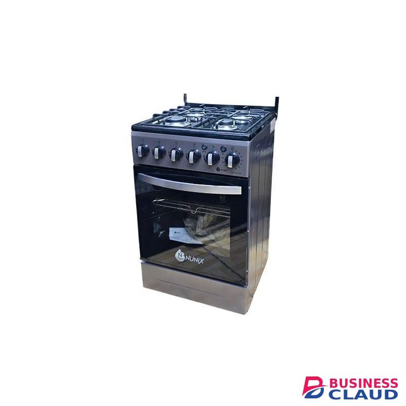 Nunix NEW Model 4 Gas Free Standing Cooker With Gas Oven
