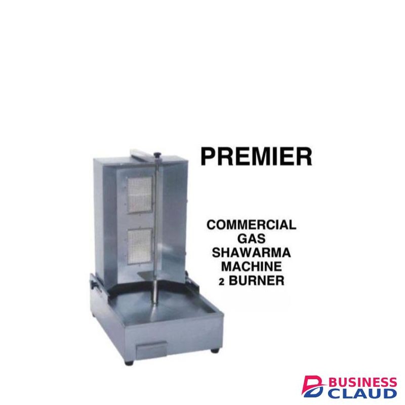 Premier Commercial Gas Shawarma Machine 2 Burner Cooker