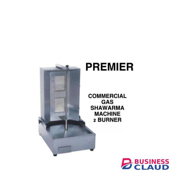 Premier Commercial Gas Shawarma Machine 2 Burner Cooker