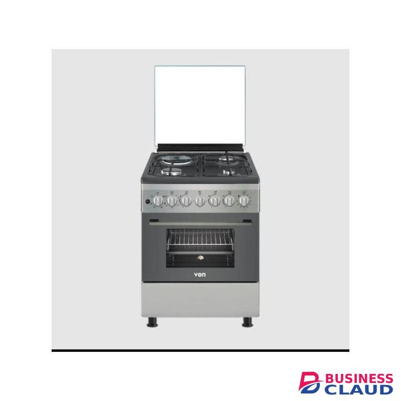 VON Standing Cooker 3 Gas + 1 Electric, Flame Failure, Electric Oven, Door Thermometer