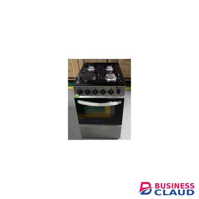 Nunix Free Standing 3 Gas Burner +1 Electric Cooker With Oven