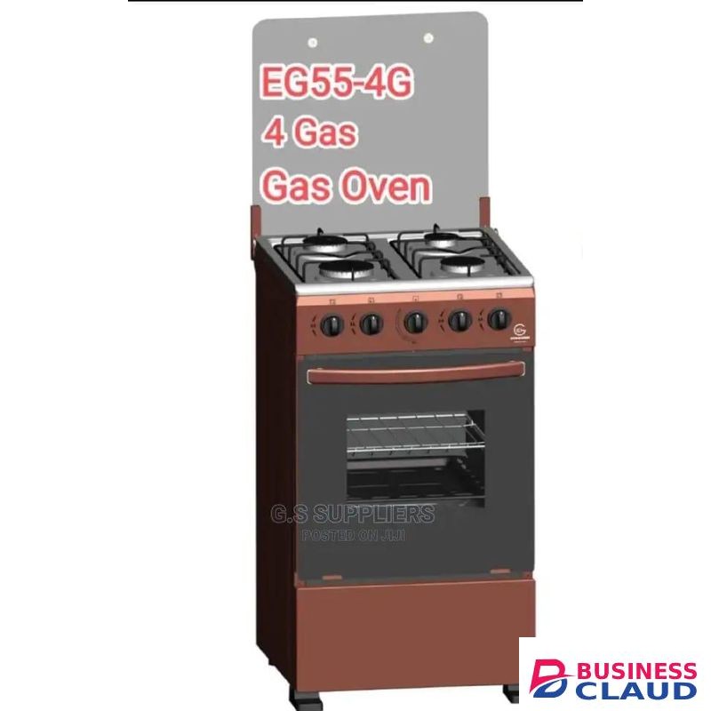 Eurochef 4 gas Burner Free Standing cooker with oven