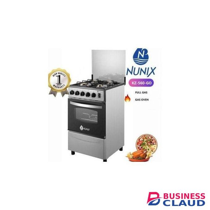 Nunix Standing Cooker Full Gas With Gas Oven