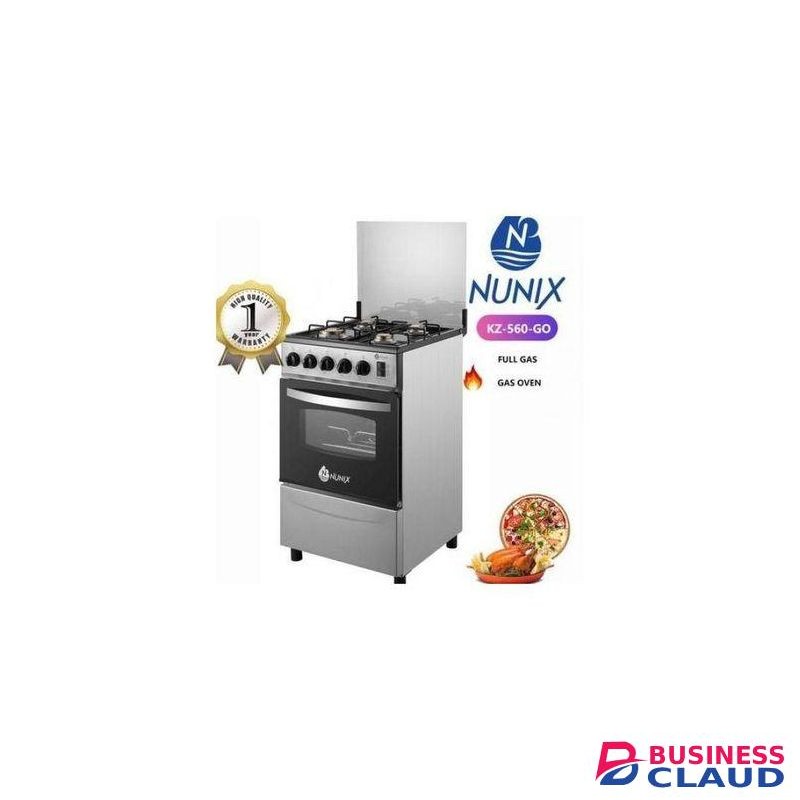 Nunix Standing Cooker Full Gas With Gas Oven