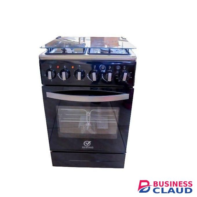 Sarah Free Standing 3 Gas Pool Jet Burners + 1 Electric Hotplate,Electric Oven Cooker.