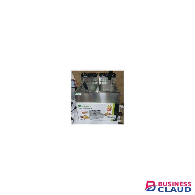 WNGREAT 6L+6L Double Electric Chips Deep Fryer Machine