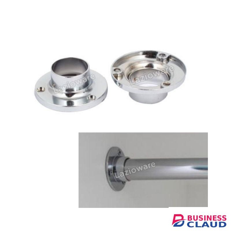 1 Pair Chrome Pipe Holder