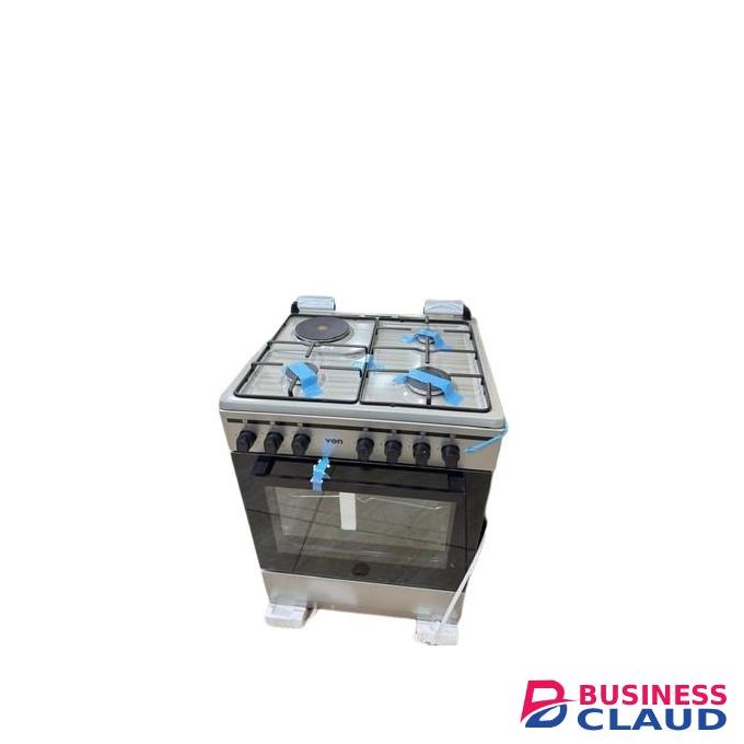 VON 3 Gas +1 Electric 55x60 free standing cooker with Electric Oven 1yr Warranty with a free gift