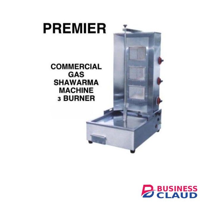 Premier 3 BURNER COMMERCIAL GAS SHAWARMA MACHINE