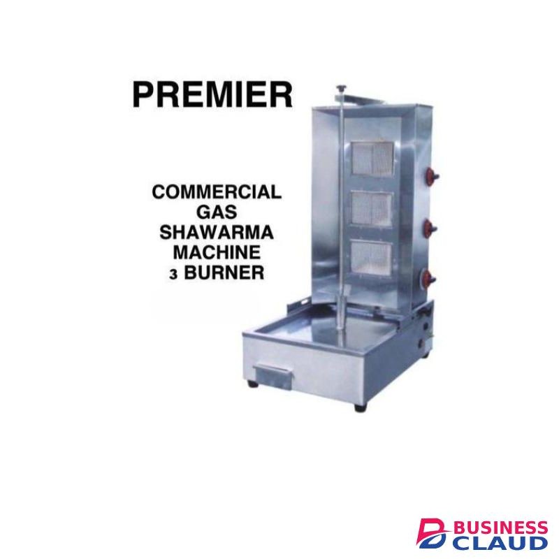 Premier 3 BURNER COMMERCIAL GAS SHAWARMA MACHINE