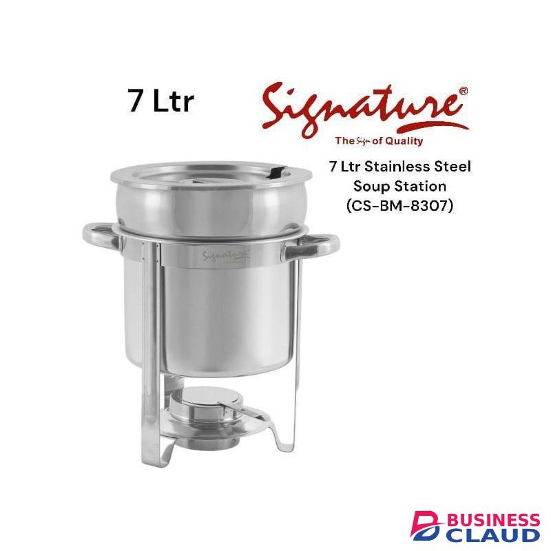 Signature 7 Ltr Stainless Steel Soup Station CS-BM-8307
