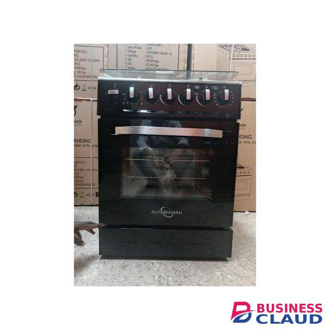 SARATECH 3 Gas, 1 Electric Hotplate, with Electric Oven, Auto-ignition technology