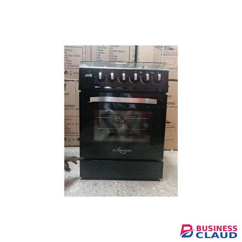SARATECH 3 Gas, 1 Electric Hotplate, with Electric Oven, Auto-ignition technology