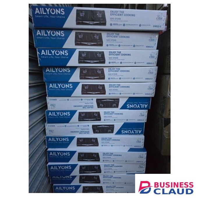 AILYONS 2 Burner Table Top Stainless Steel Gas Stove Cooker