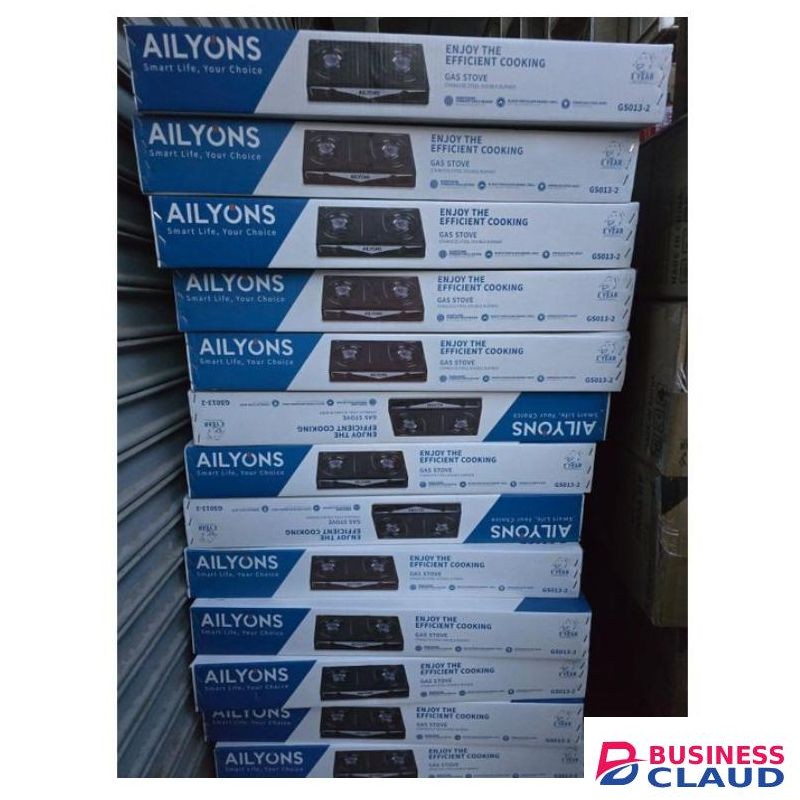 AILYONS 2 Burner Table Top Stainless Steel Gas Stove Cooker