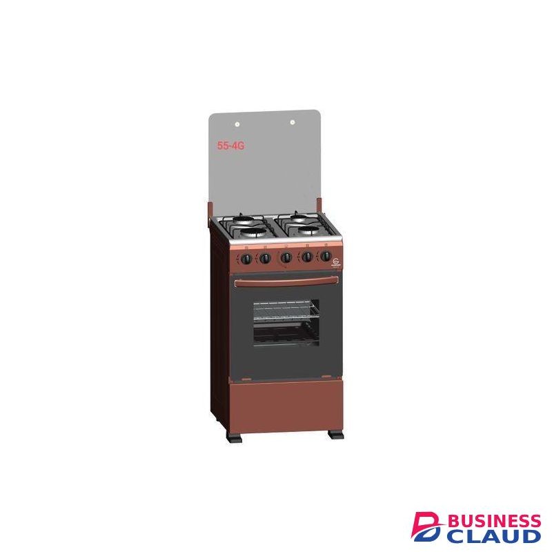 Eurochef Full Gas Free Standing Cooker With Gas Oven