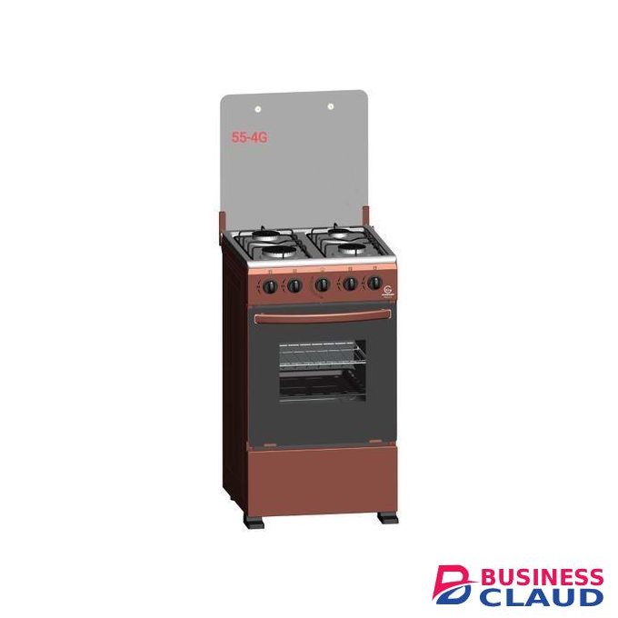 Eurochef Full Gas Free Standing Cooker With Gas Oven