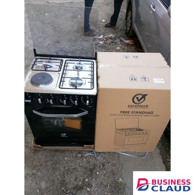 60 by 60 free standing cooker with electric oven