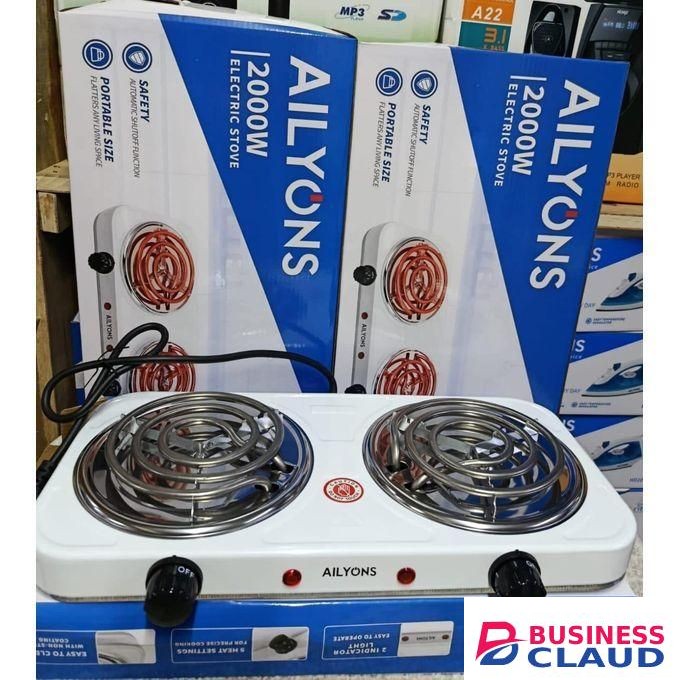 AILYONS Electric double hot plate coil cooker 2000watts