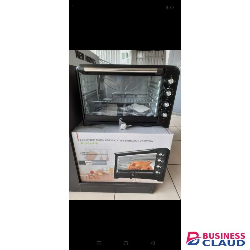 100l TLAC Commercial Electric Oven With Rotisserie