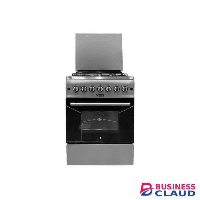 VON VAC6F031US, 3 Jet Pool Gas Burners +1 Electric, 60 by 60, Free Standing Cooker