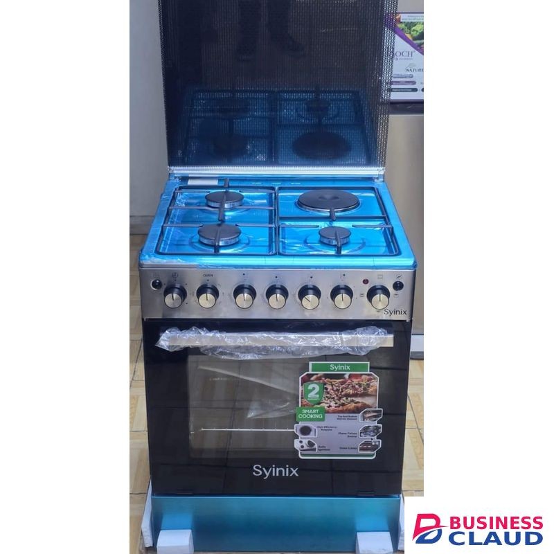 60x60 3+1 Standing Cooker with Electric Oven