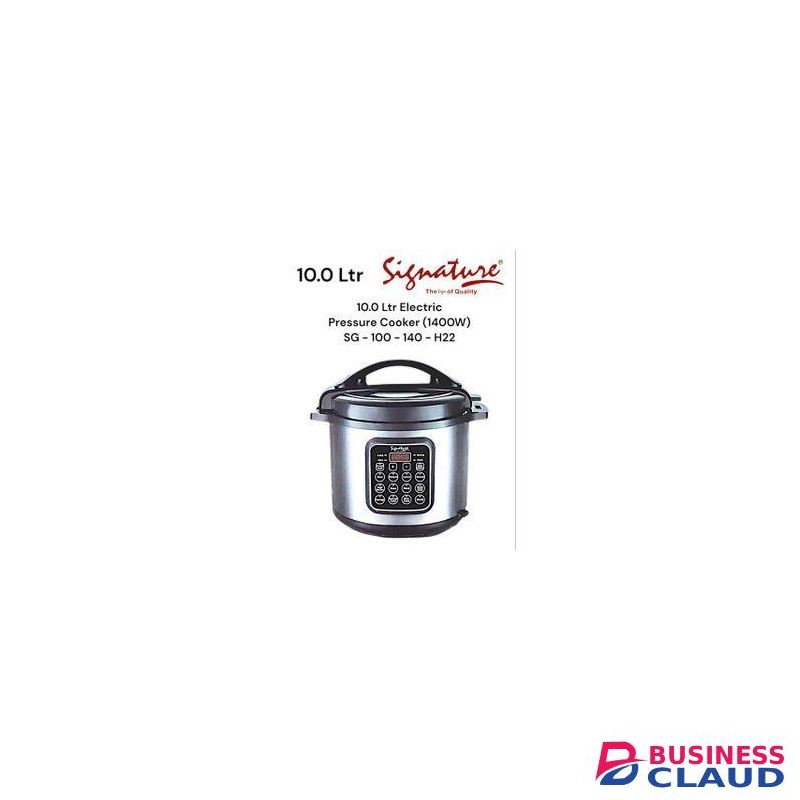 Signature 10.0 Ltr Electric Pressure Cooker (1400W)