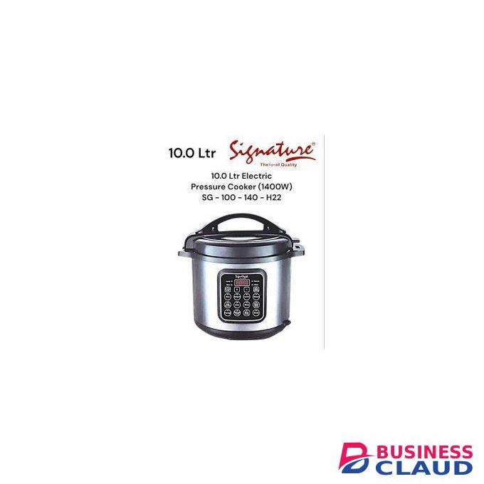 Signature 10.0 Ltr Electric Pressure Cooker (1400W)