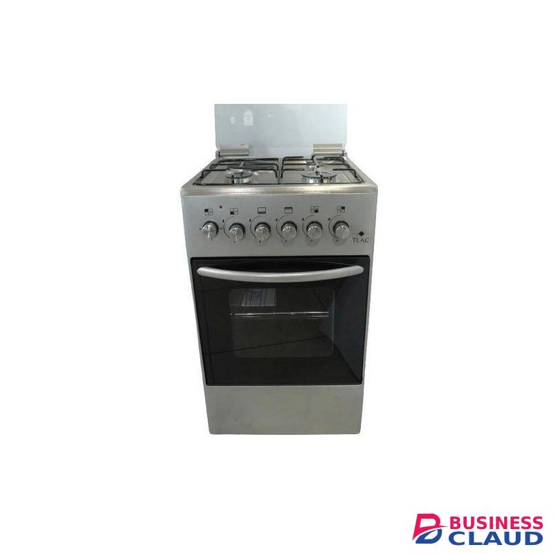 TLAC 3 Gas With 1 Hotplate ELECTRIC oven 50x50 - Inox