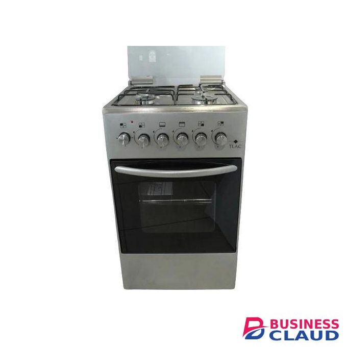 TLAC 3 Gas With 1 Hotplate ELECTRIC oven 50x50 - Inox