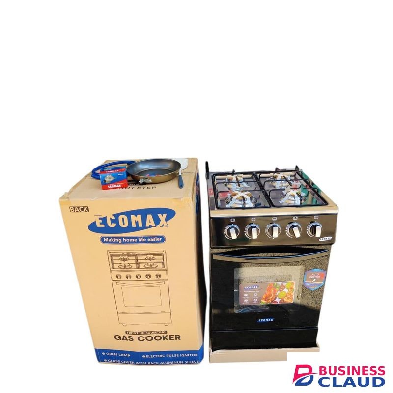 Ecomax 50by55 Full Gas Free Standing Cooker with gas oven gas burner