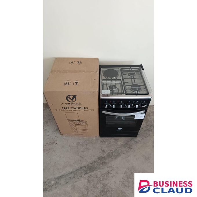 Free standing cooker 3 gas with electric plate and electric oven