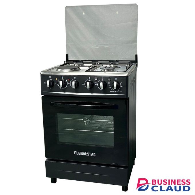 Globalstar 60 by 60 free standing cooker 3 Gas + 1 Electric plate and Electric oven