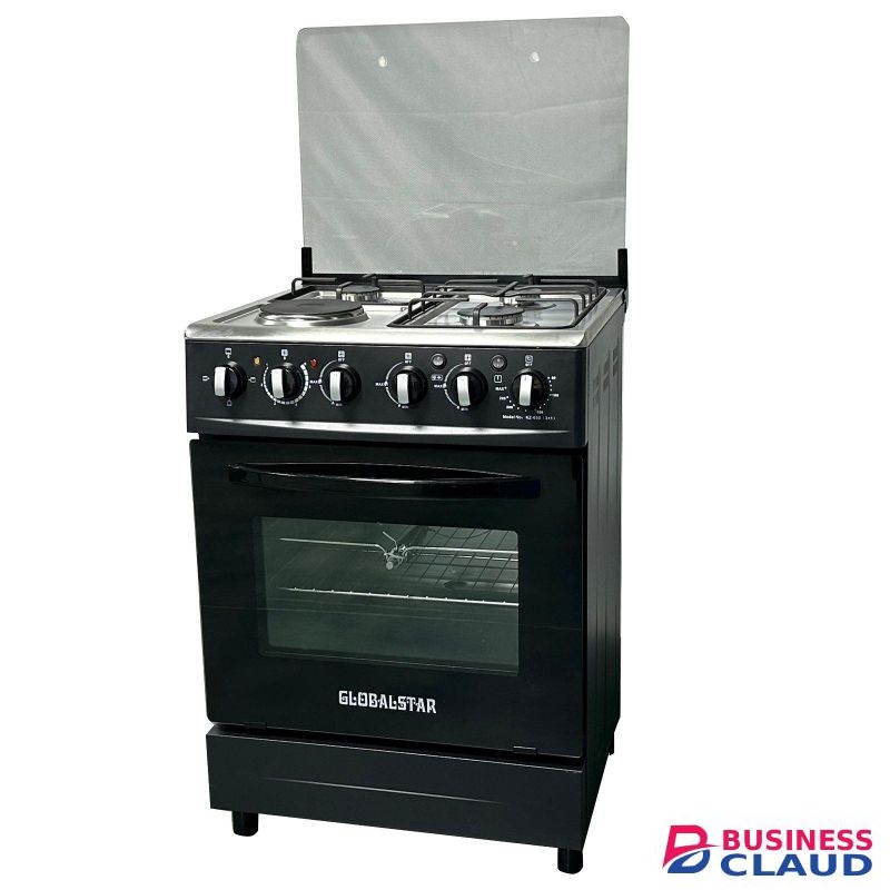 Globalstar 60 by 60 free standing cooker 3 Gas + 1 Electric plate and Electric oven