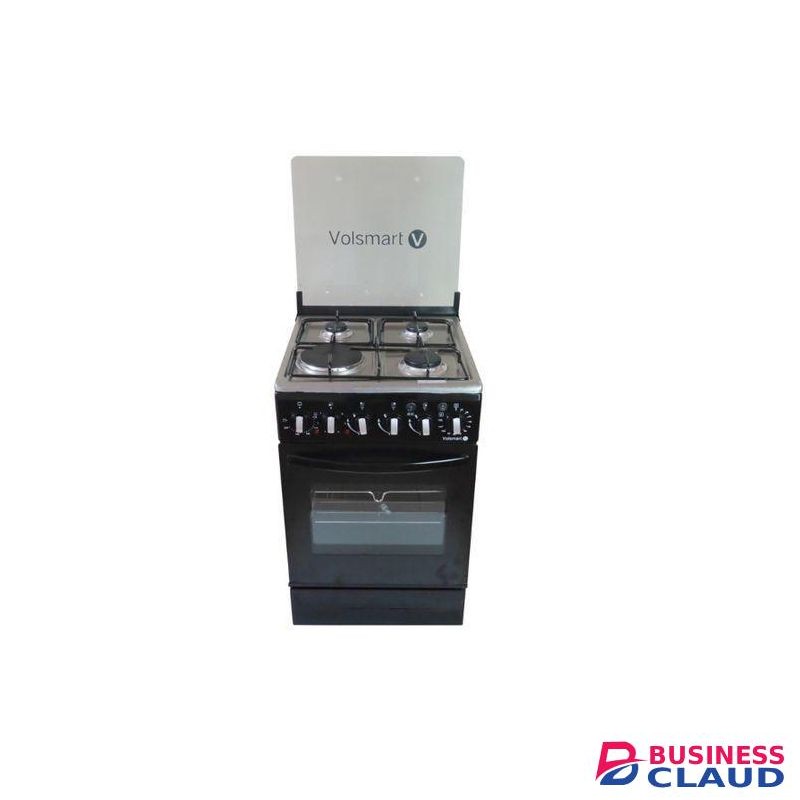 Volsmart 3 gas plus 1 electric Free Standing cooker with electric oven