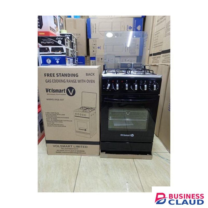 VOLSMART VOLSMART COOKER 3gas +1 electric Free Standing cooker with oven