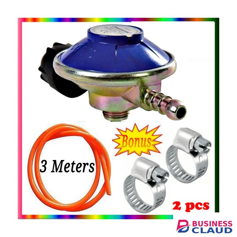 Pac Gas Regulator For Double Burner Gas Stove Cooker +VALUE GIFT