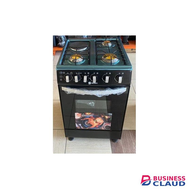 Sayona Free Standing 3 Gas Burner +1 Electric Sayona Cooker With Oven