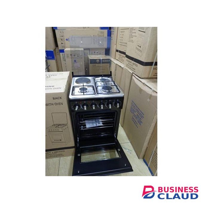 VOLSMART 3gas +1 electric Free Standing cooker with oven 50x55
