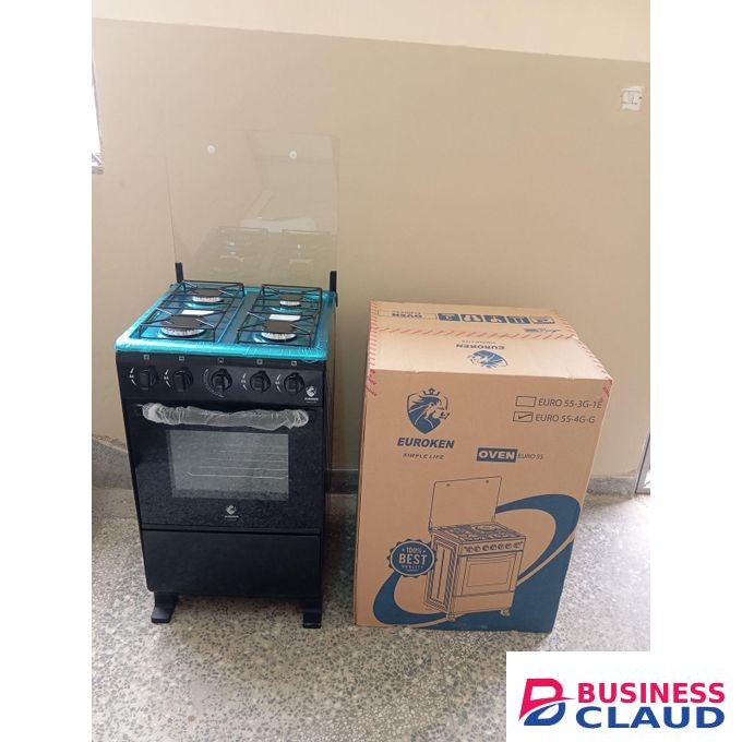 Euroken Full Gas size 50 by 55 cm cooker with Gas oven