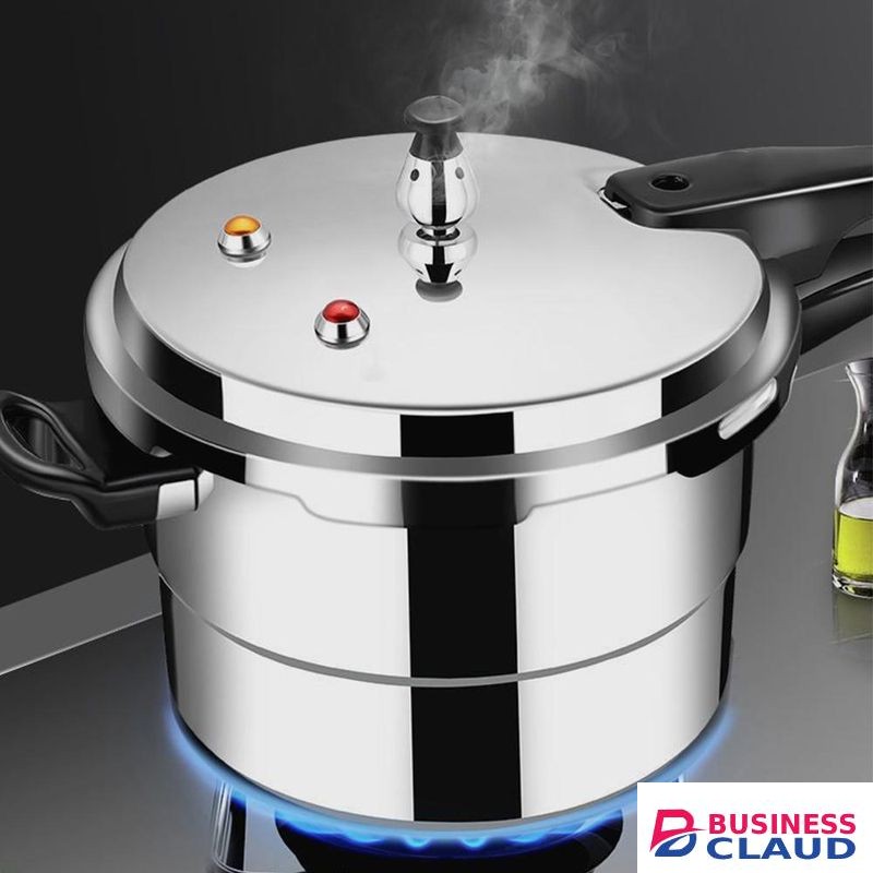 AIFIKE 7L Stainless Steel Pressure Cooker - Gas Stove & Induction Cooker Safe