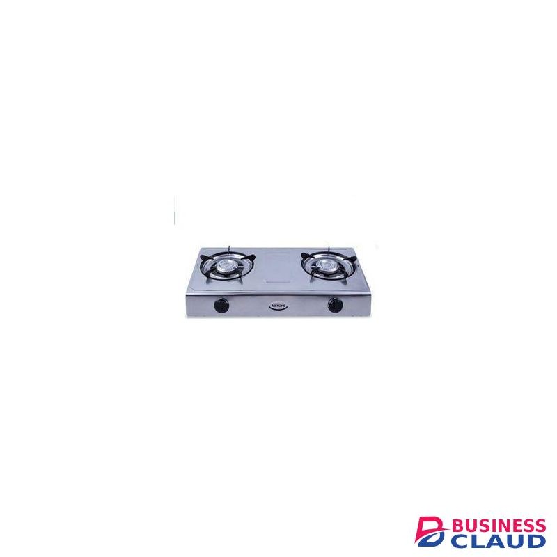 AILYONS 2 Burner Cooktop Stainless Steel Gas cooker with Auto Ignition